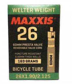 Камера Maxxis Welter Weight 26x1.9/2.125 FV L:60мм 