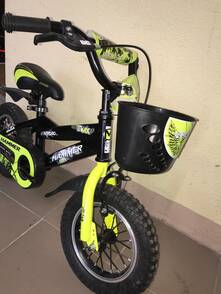 Велосипед Hammer 12" Black-Green