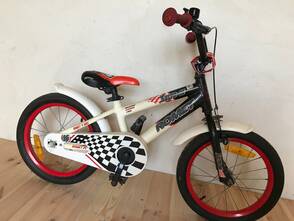 Велосипедb Romet Salto 16" White-black-red