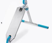 Самокат трюковий Hipe H3 Silver/Blue