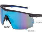 Окуляри захисні Pyramex PMXSPEC Blue Mirror Anti-Fog