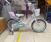 Велосипед V.N.C. Miss 16" blue-white (shiny) 2021