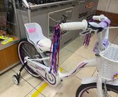 Велосипед V.N.C. Miss 20" white-purple 