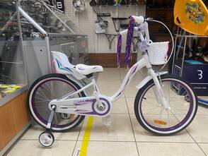 Велосипед V.N.C. Miss 20" white-purple 