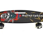 Penny Board светящиеся колеса и прорезь для рук