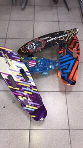 Penny Board світяться колеса та проріз для рук