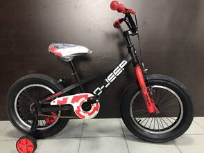 Велосипед D-JEEP 16" black-red ВИТРИНА 