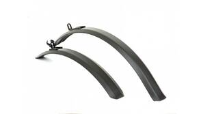Крылья комплект на велосипед 27.5"-700c-29"/60mm, Author AXP-07, черные