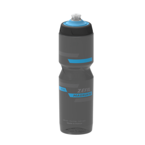 Фляга Zefal Magnum Pro 975 мл пласт Pro-Cap System бело-черно-красная; серо-чёрно-синяя