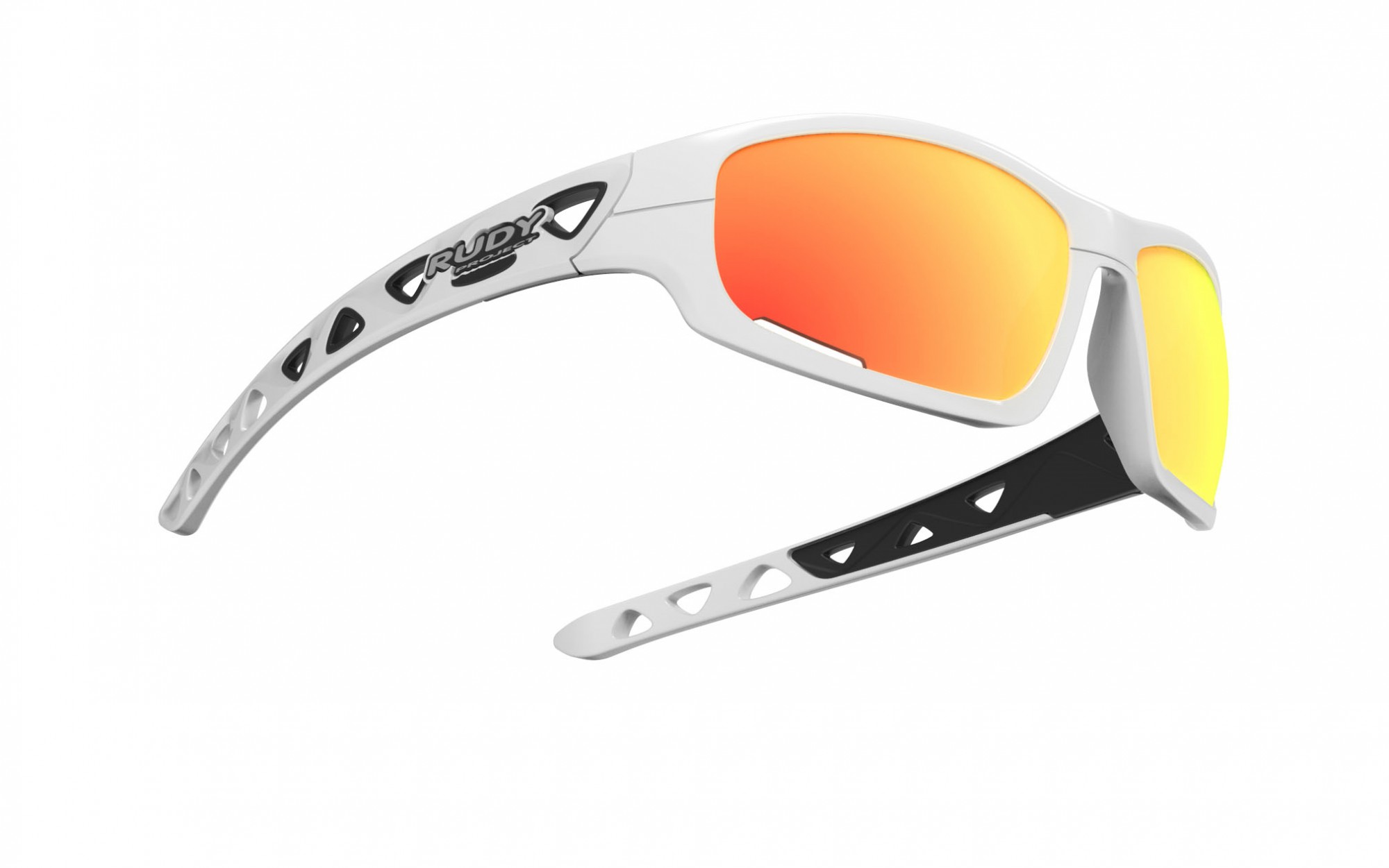 Очки Rudy Project AIRGRIP White Gloss - MLS Orange Очки Rudy Project AIRGRIP White Gloss - MLS Orange