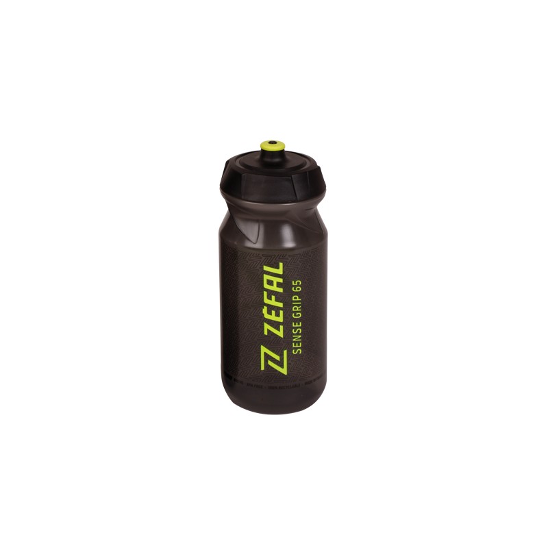 Фляга Zefal Sense Grip 65 650 мл пласт чорне з жовтим Фляга Zefal Sense Grip 65 650 мл пласт чорне з жовтим