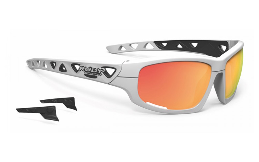 Очки Rudy Project AIRGRIP White Gloss - MLS Orange Очки Rudy Project AIRGRIP White Gloss - MLS Orange